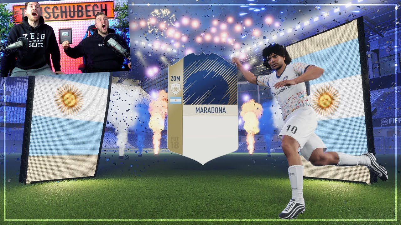 FIFA 18: ICON MARADONA im PACK 😱🔥