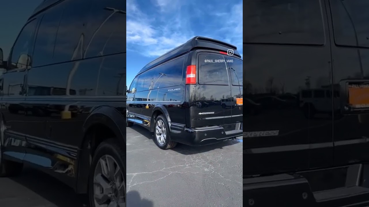 Blacked Out 2022 Chevrolet TRAVEL VAN