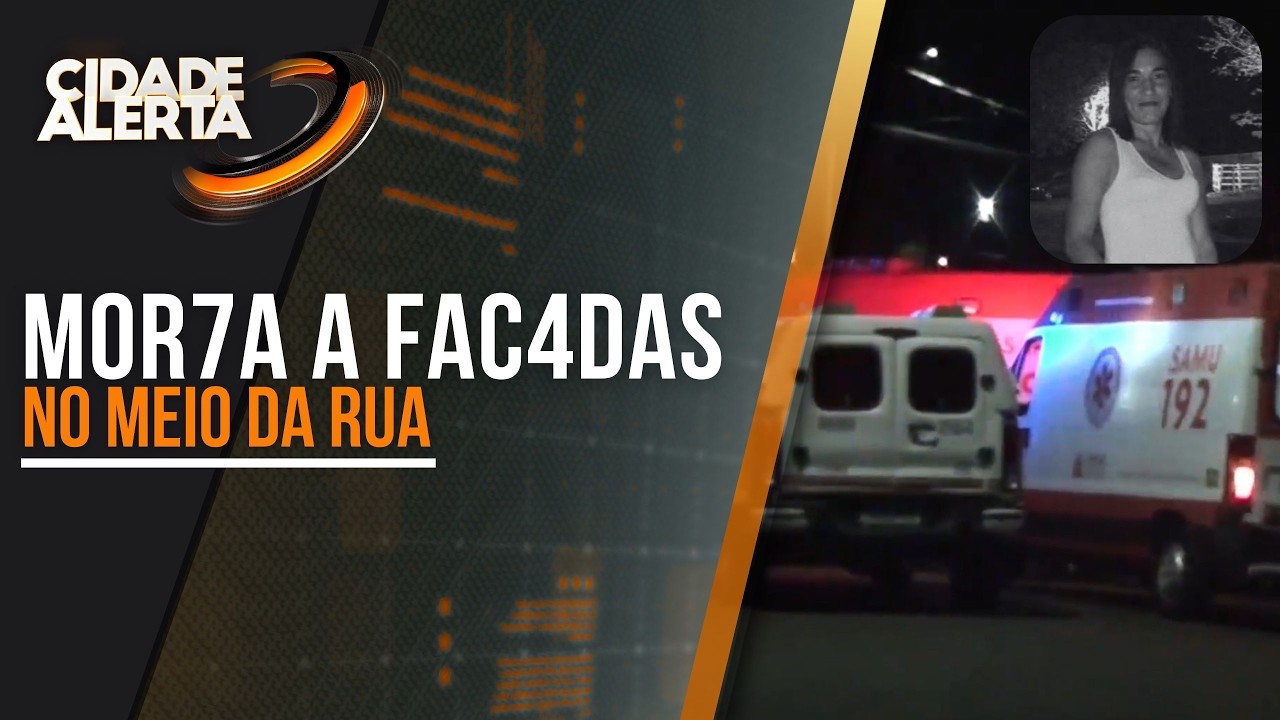 MULHER É ASSASSINADA COM GOLPES DE FACA, NO MEIO DA RUA, EM SÃO SEBASTIÃO DO PARAÍSO