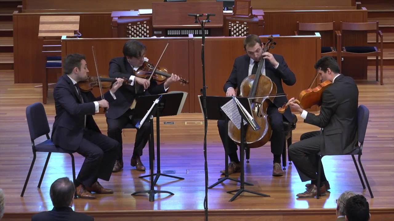Escher Quartet: Schubert, ‘Death and the Maiden’ Quartet, Mvts. 1 & 2