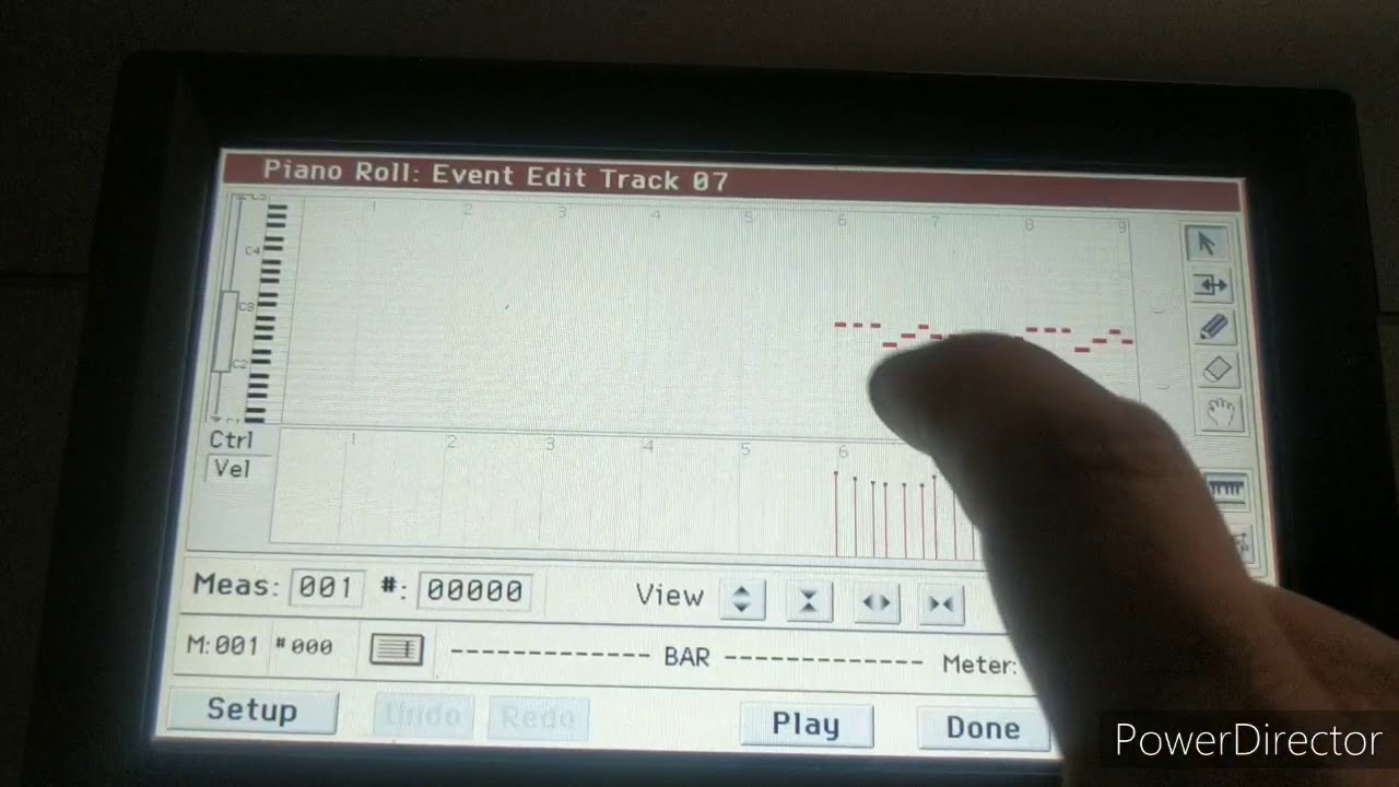 Cargar midi en Korg Krome