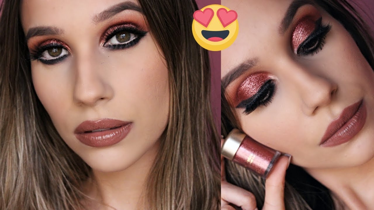 MAQUIAGEM PARA FESTAS COM BARATINHOS