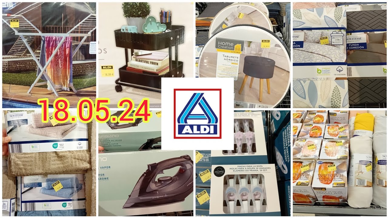 ALDI BAZAR ❤️ 🛒  ALMACENAJE, HOGAR, ROPA CAMA, PLANCHA, COLADA @Amunaysuscosas