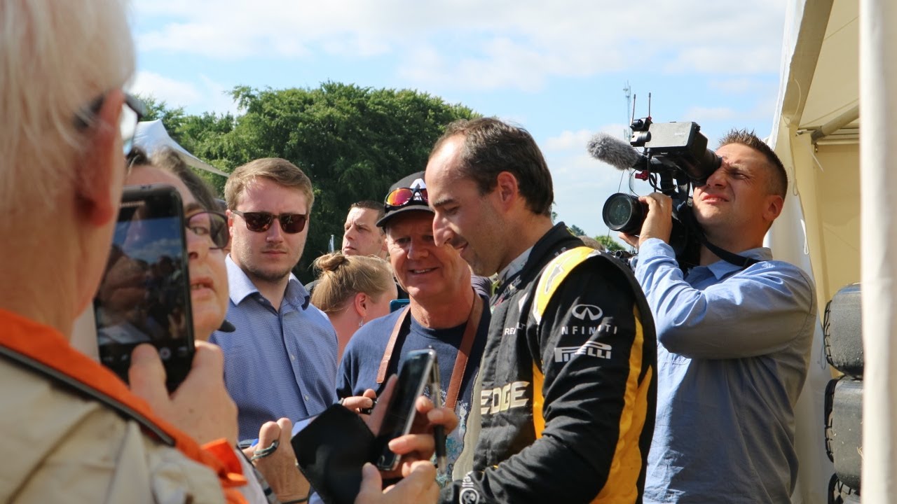 Robert Kubica w F1 na Goodwood Festival of Speed