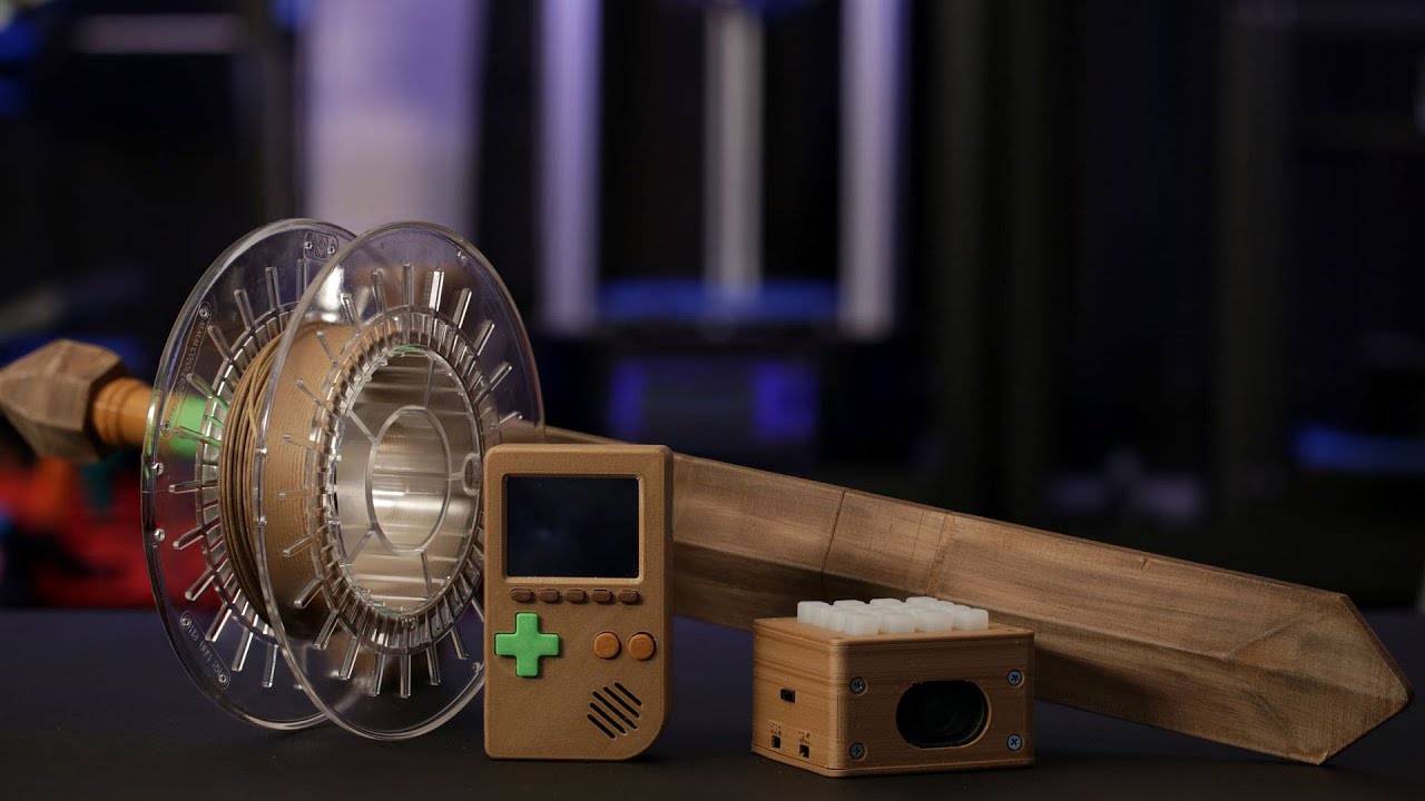 #3DPrinting with Bamboo Wood Filament #Adafruit