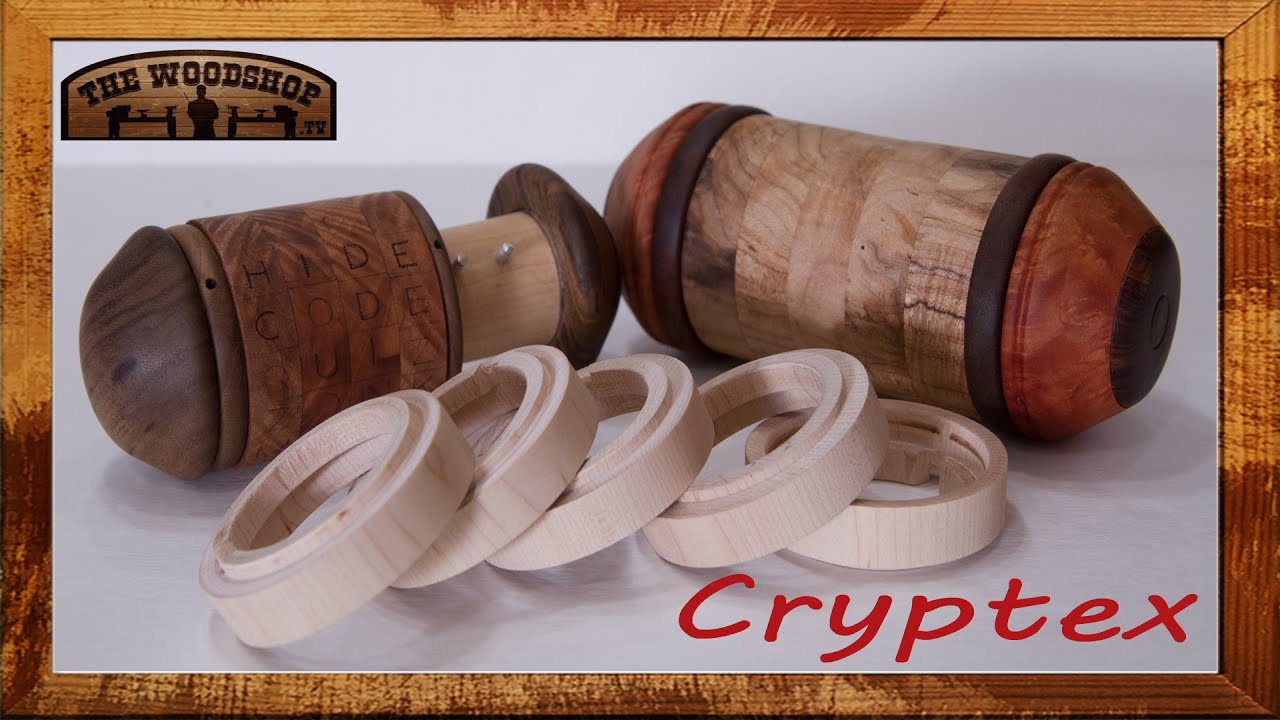 Woodturning How To Make A Cryptex | Carl Jacobson