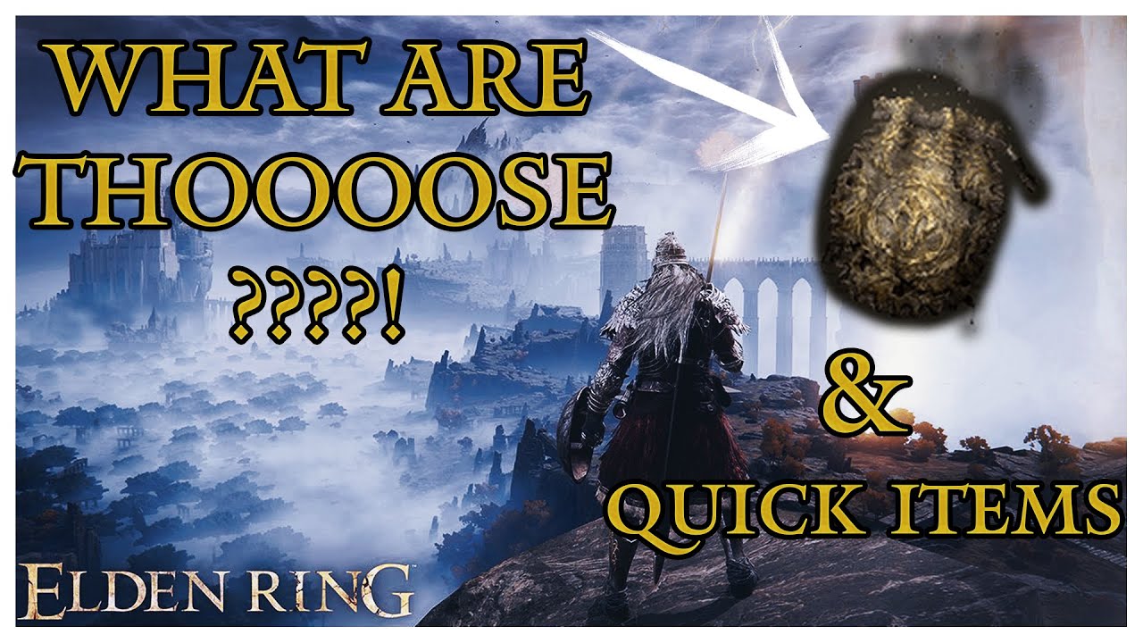 Elden Ring Quick Item and Pouch Slots Tutorial - Xbox Playstation and PC #EldenRingGuide #xbox #PS5