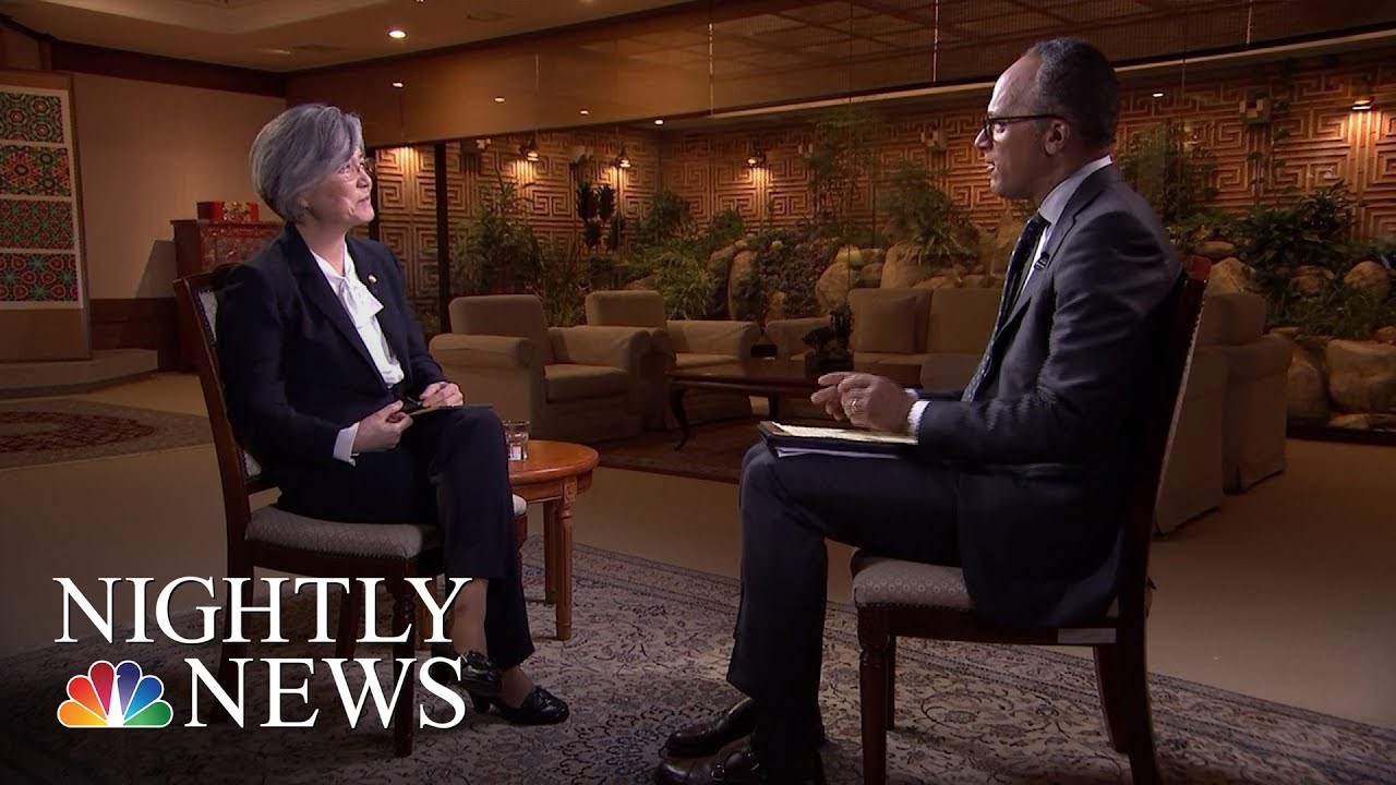 South Korean Foreign Minister Kang Kyung-Wha On North Korea Nuclear Weapon Program (Full) | NBC News