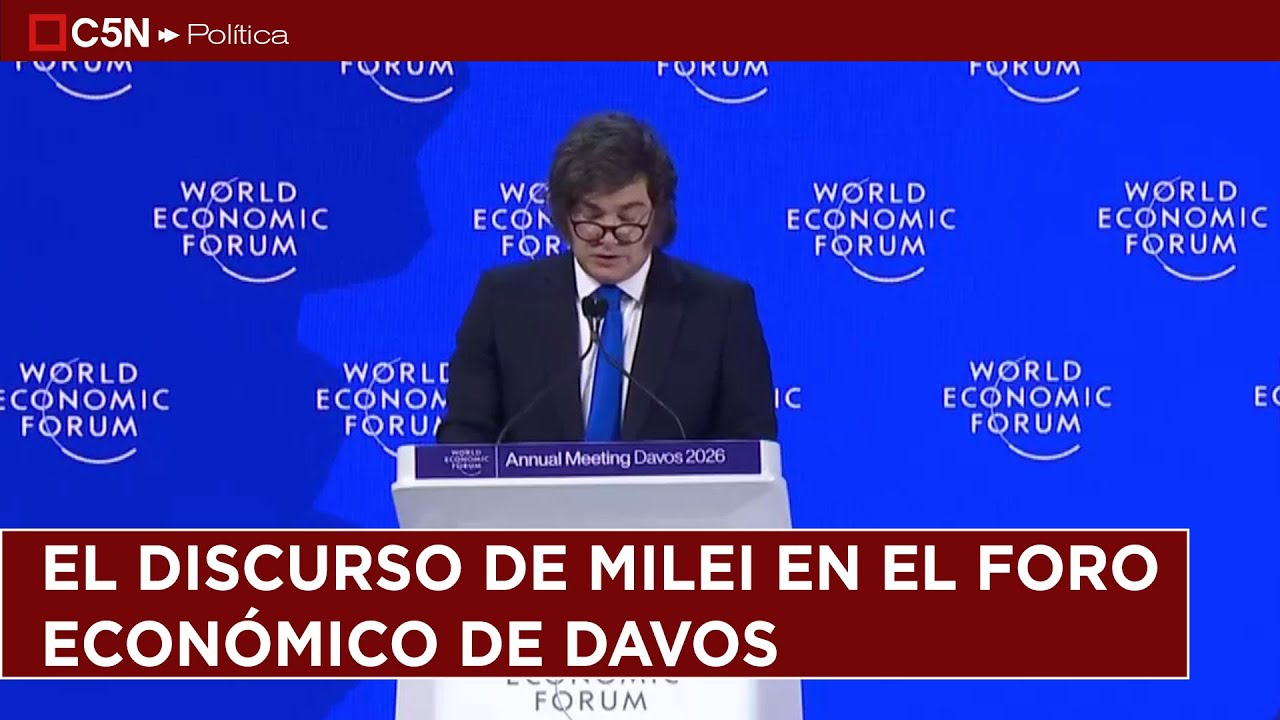 El discurso de MILEI en DAVOS: 