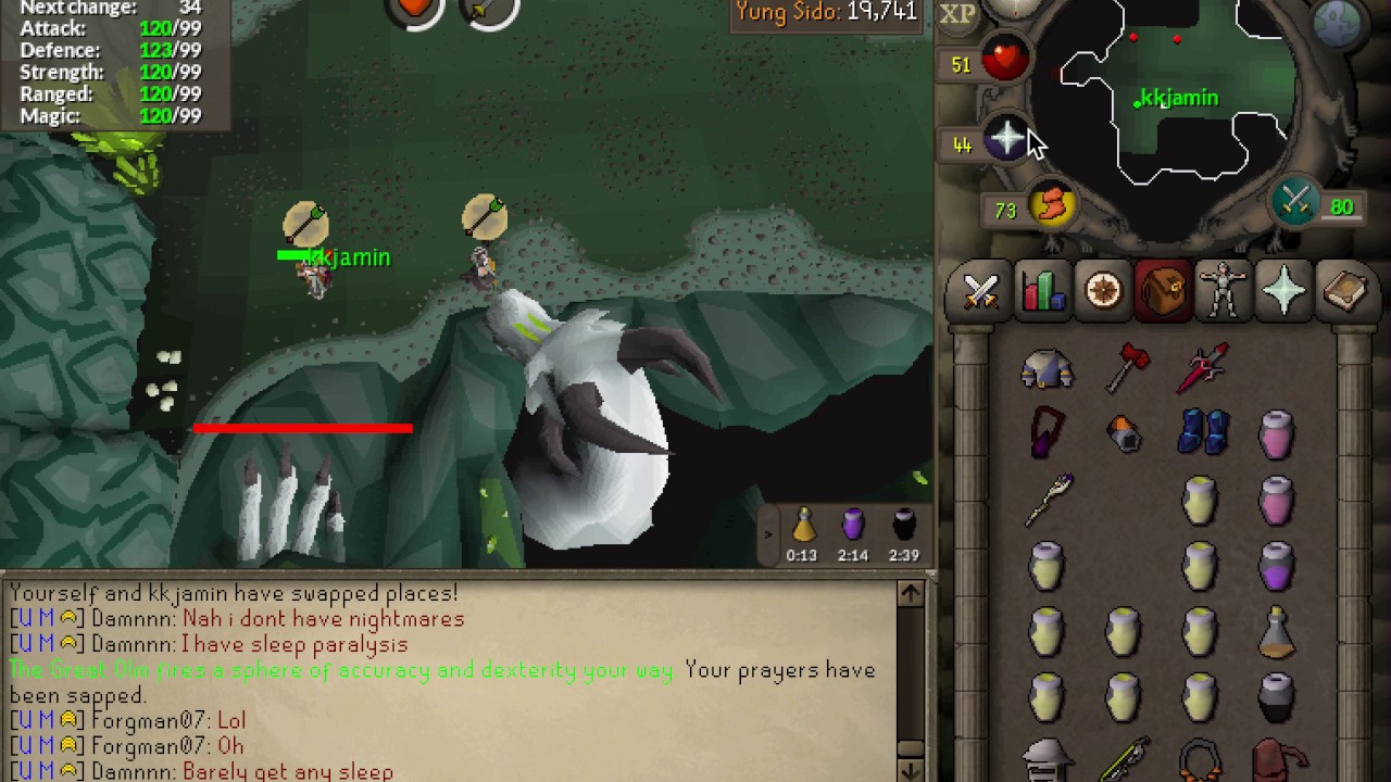 Duo Olm With Jamin (OSRS) [OUTDATED]