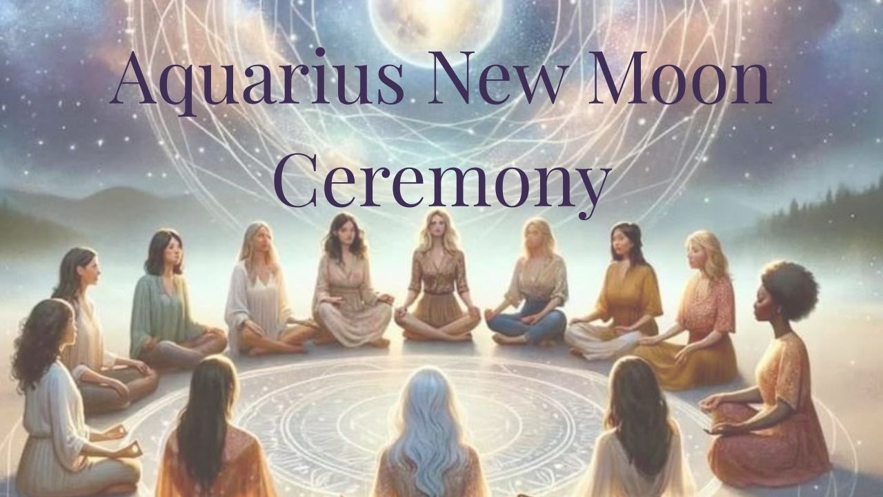 Aquarius New Moon Ceremony 15th Feb 26