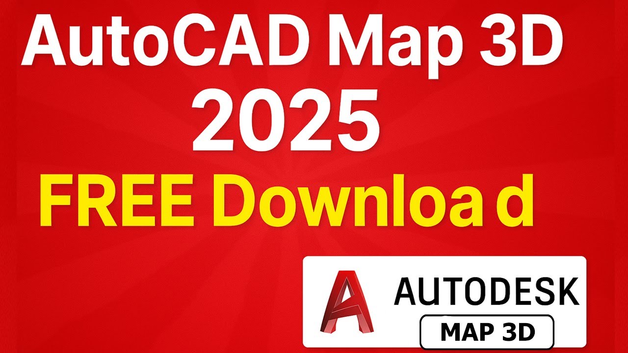 Как бесплатно скачать AutoCAD Map 3D | Последняя версия 2025 | Windows/Mac | загрузка карты AutoCAD