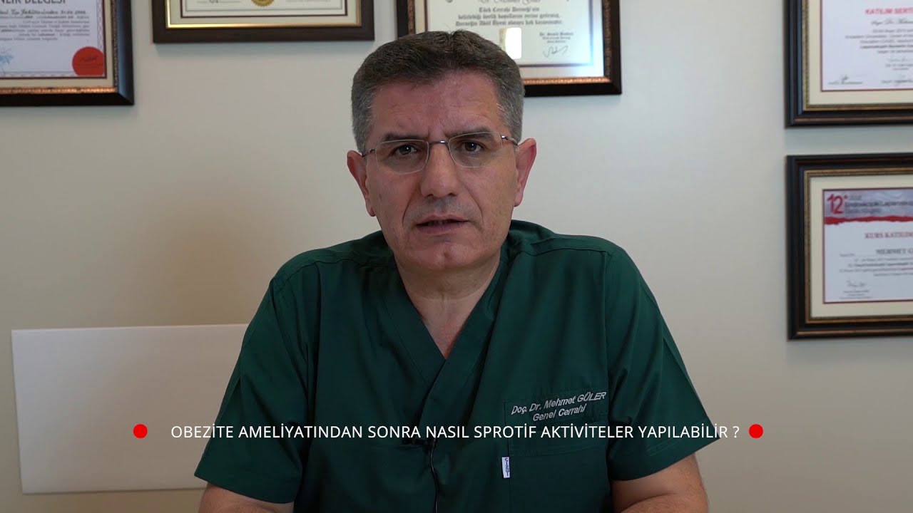 OBEZİTE AMELİYATI SONRASI ERKEN DÖNEM AKTİVİTELER