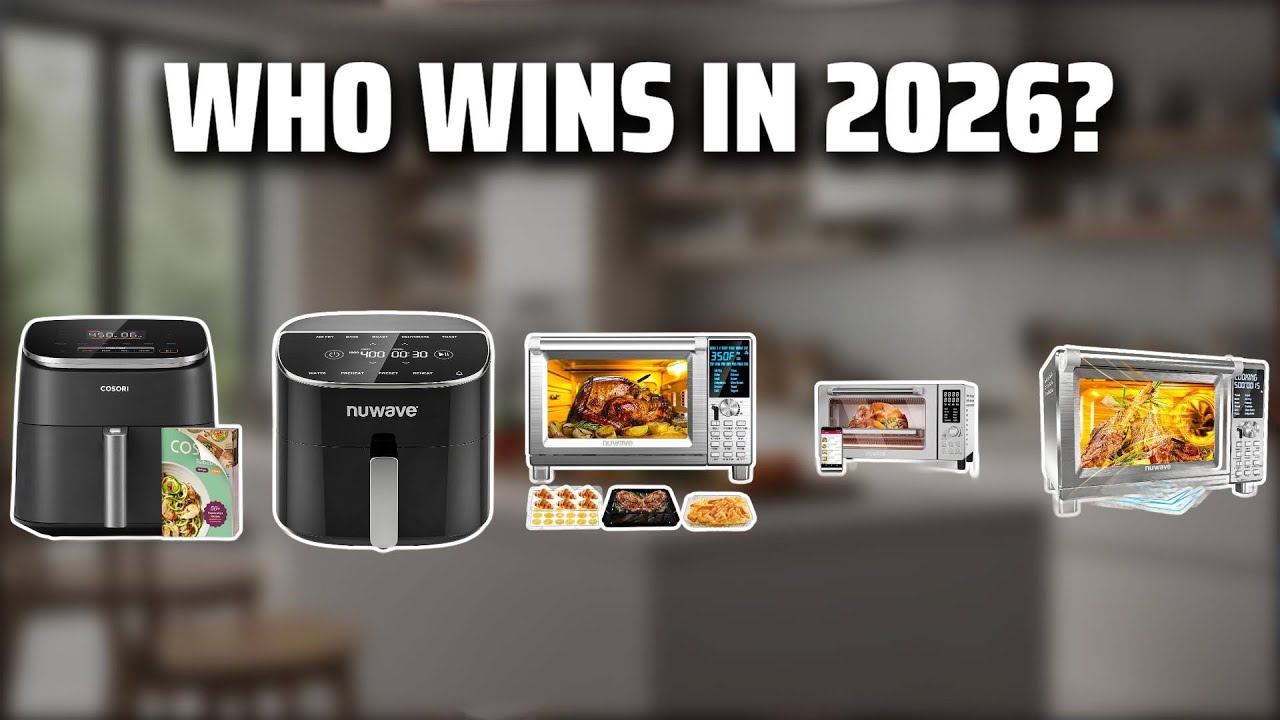 The Top 5 Best Air Fryers in 2026 - Must Watch Before Buying!