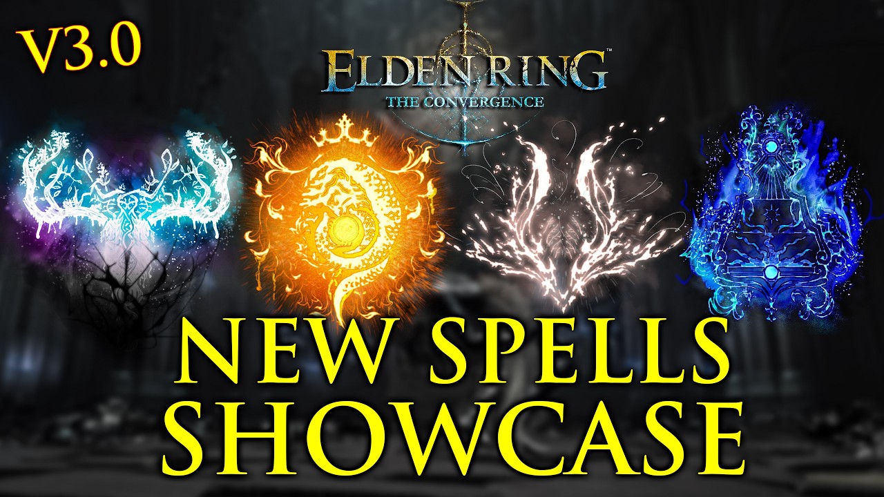 Convergence Mod 3.0 - New Spells Showcase | Elden Ring