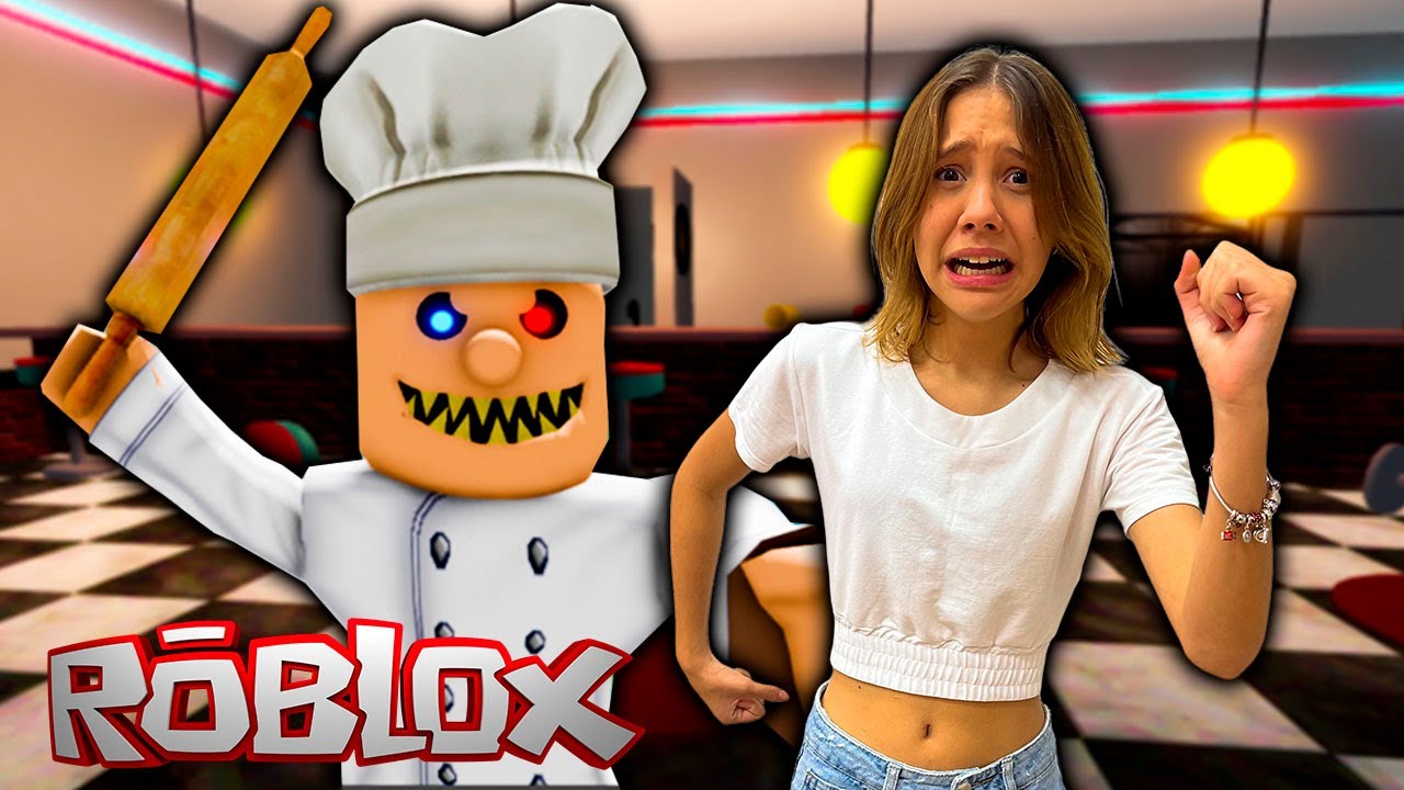 FUJA DO SENHOR DENTE AMARELO Roblox - Escape Mr Scary's Diner