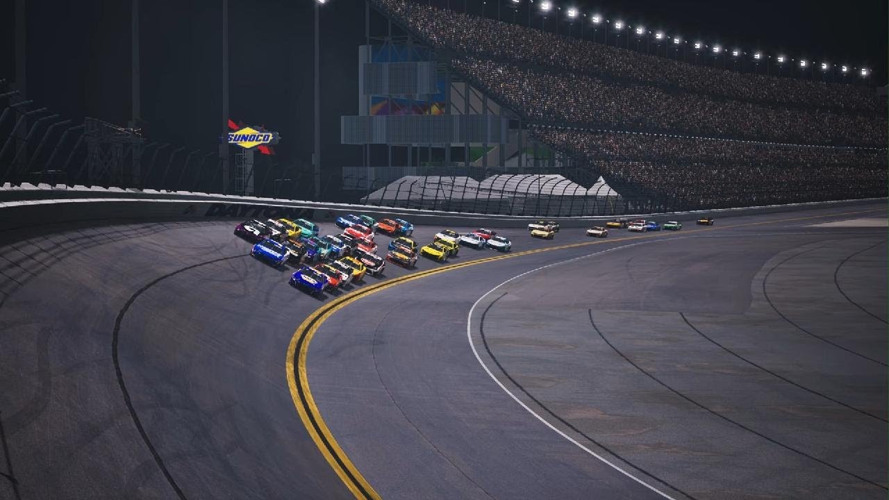 Daytona International Speedway 40th to 1st Win by the #99 Kevin Knight Jr
