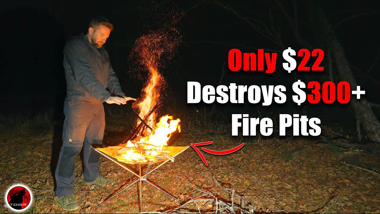 I Didn't Expect to LOVE IT - Steel Wire Fire Pit Review