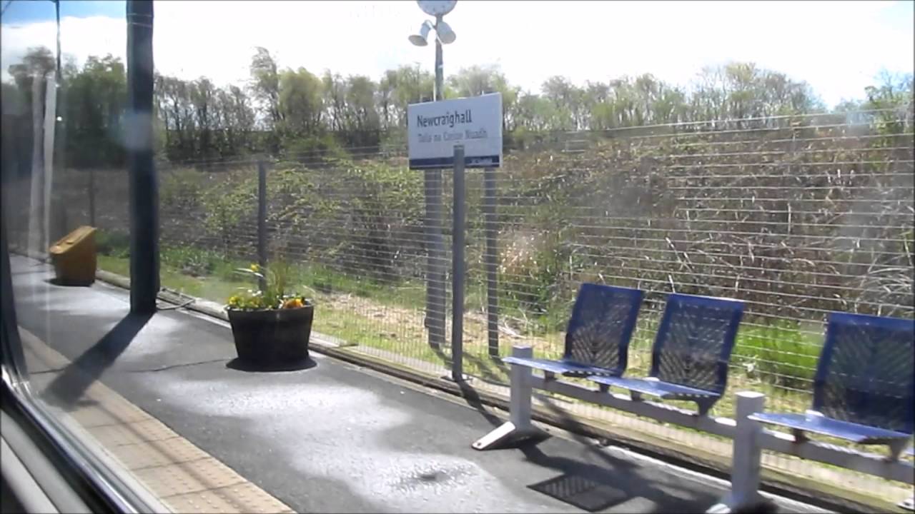 Onboard Class 158 Express Sprinter from Edinburgh Waverley to Tweedbank