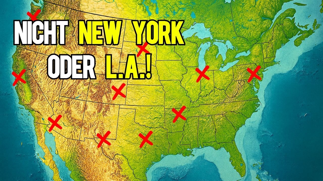 Die 10 BESTEN US STÄDTE zum AUSWANDERN!