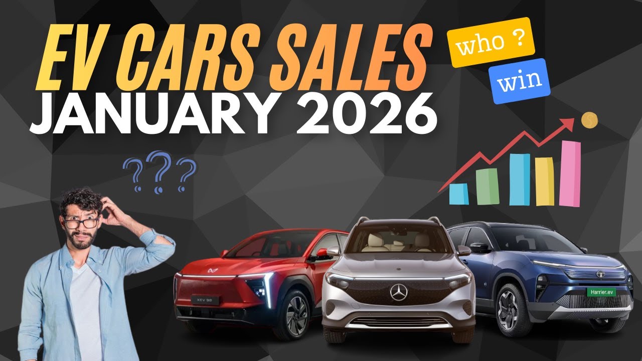 Top 10 EV Cars in January 206 | EV Cars Sales Data |