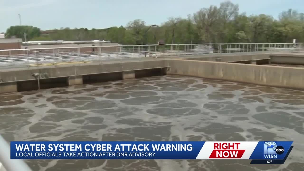 Water system cyber attack warning