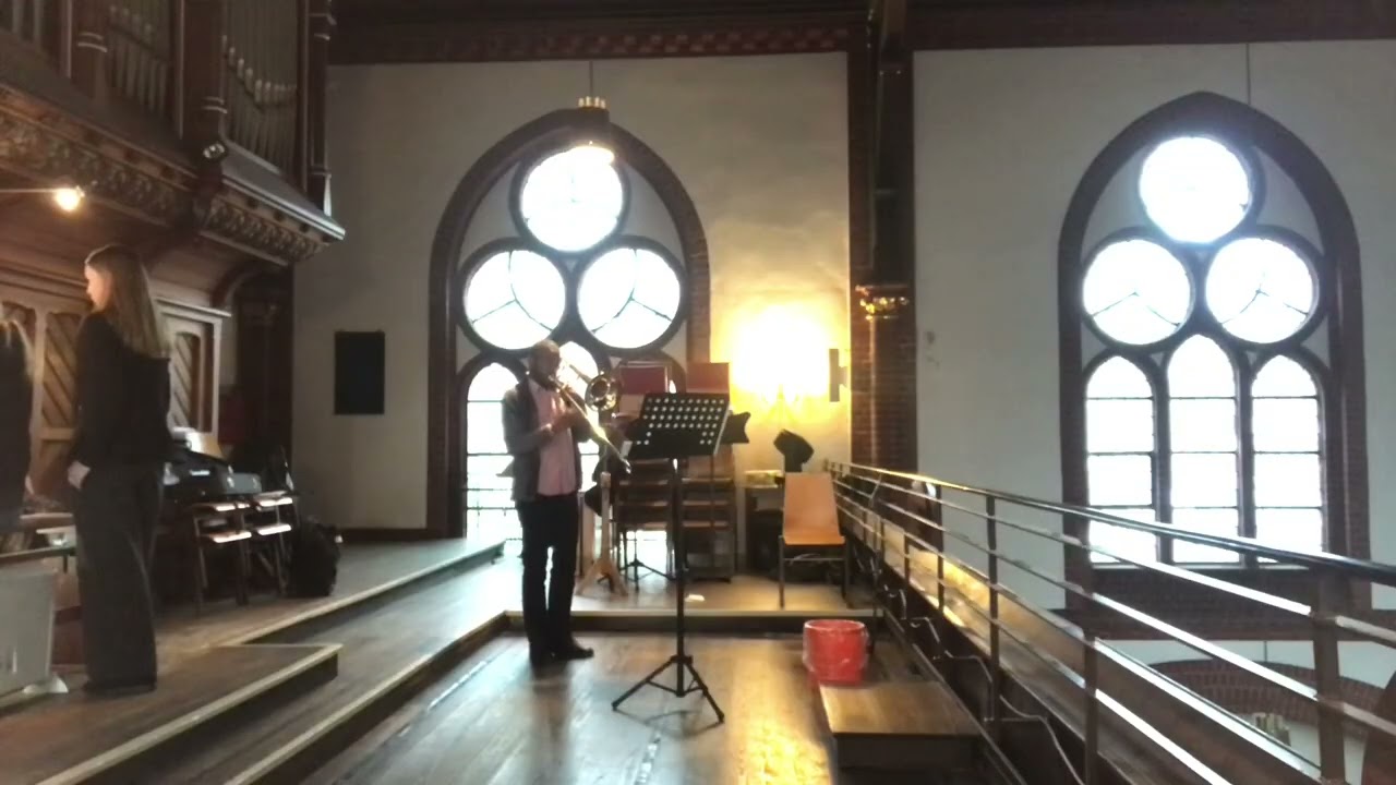 Morceau symphonique, Op.88 by Alexandre Guilmant. Bass Trombone and Organ