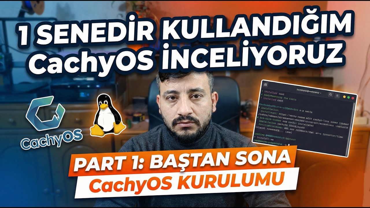 CachyOS'a Geçiyoruz! 1 Yıllık Deneyimimle Sıfırdan Kurulum (Bölüm 1)