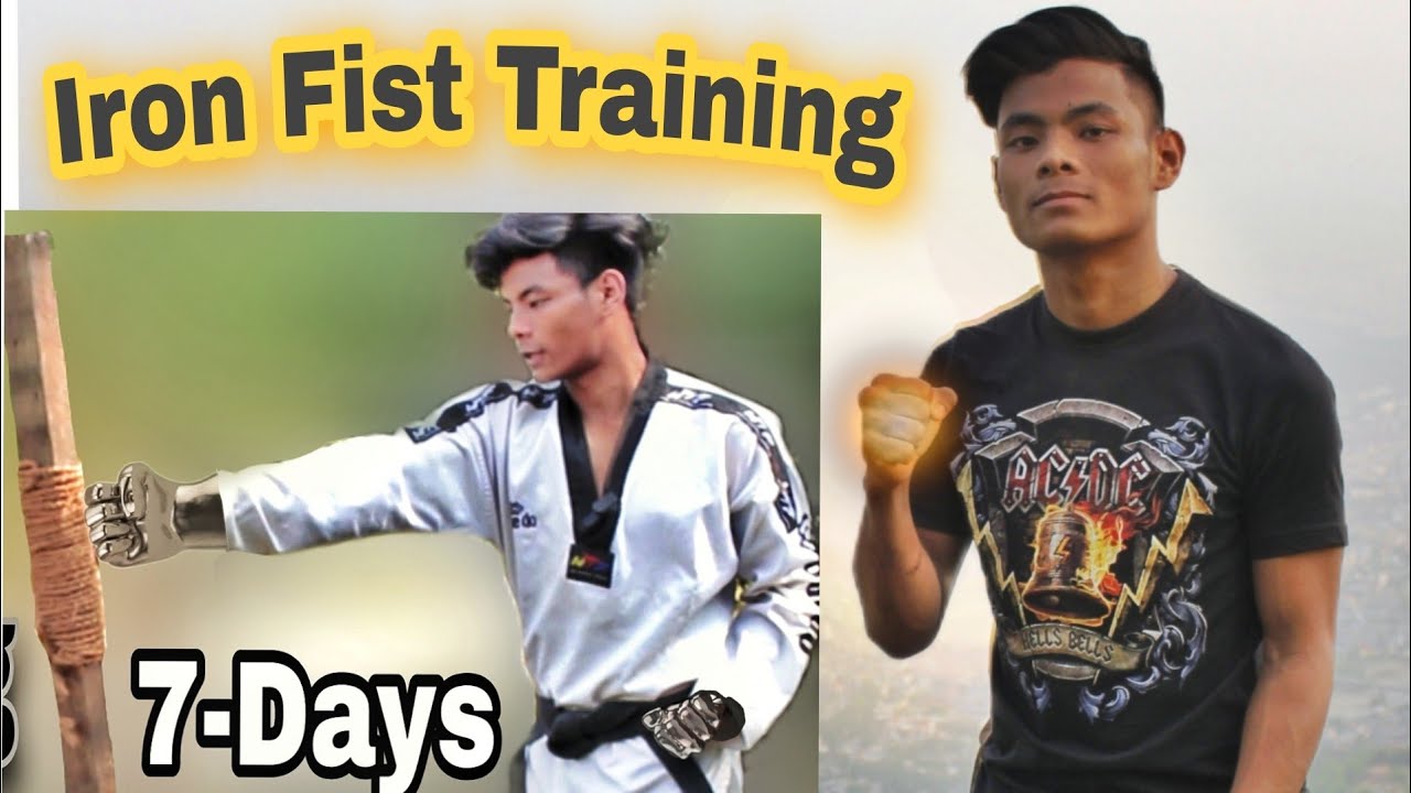 I Tried Iron Fist trainning for a week(7Days)//Sahil Gurung