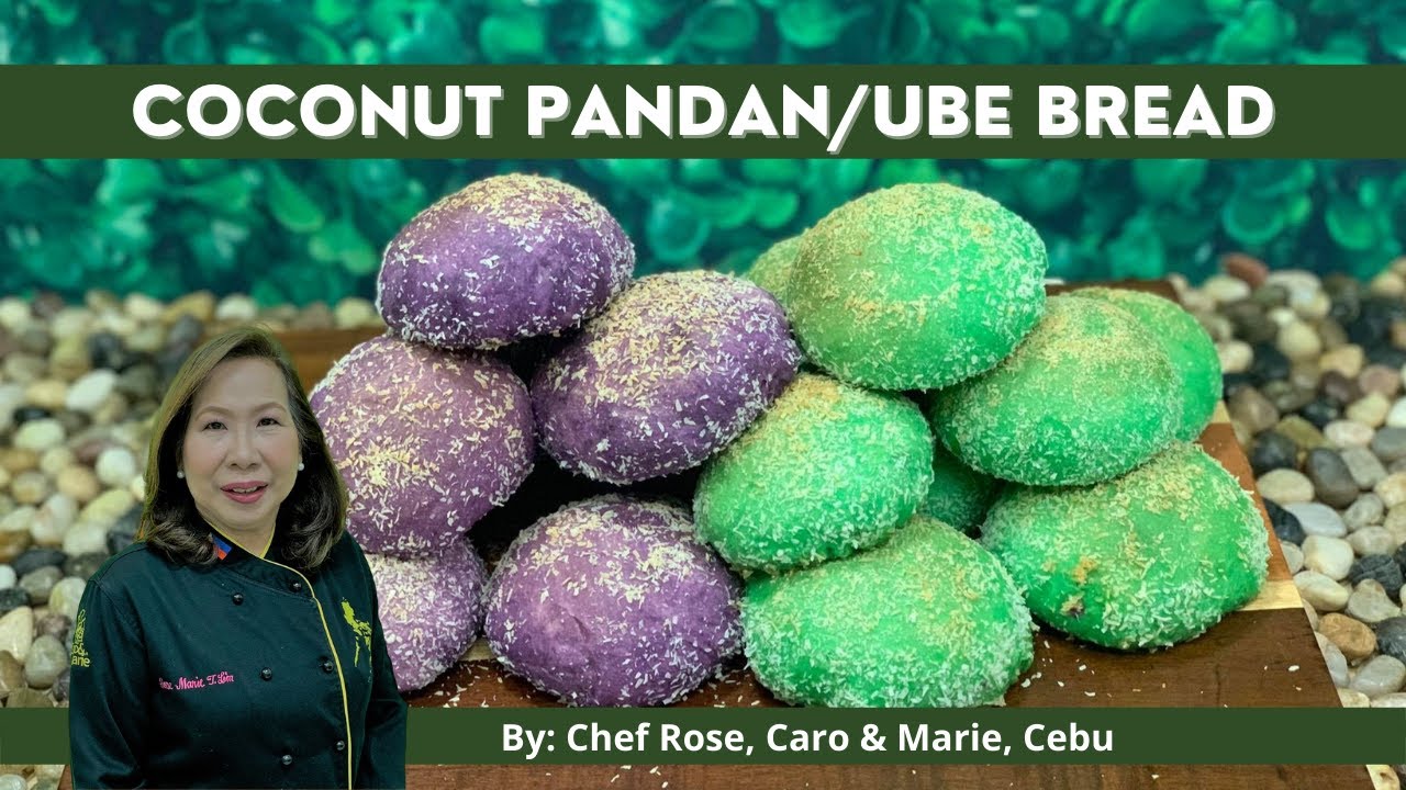 Coconut Pandan/ Ube Bread