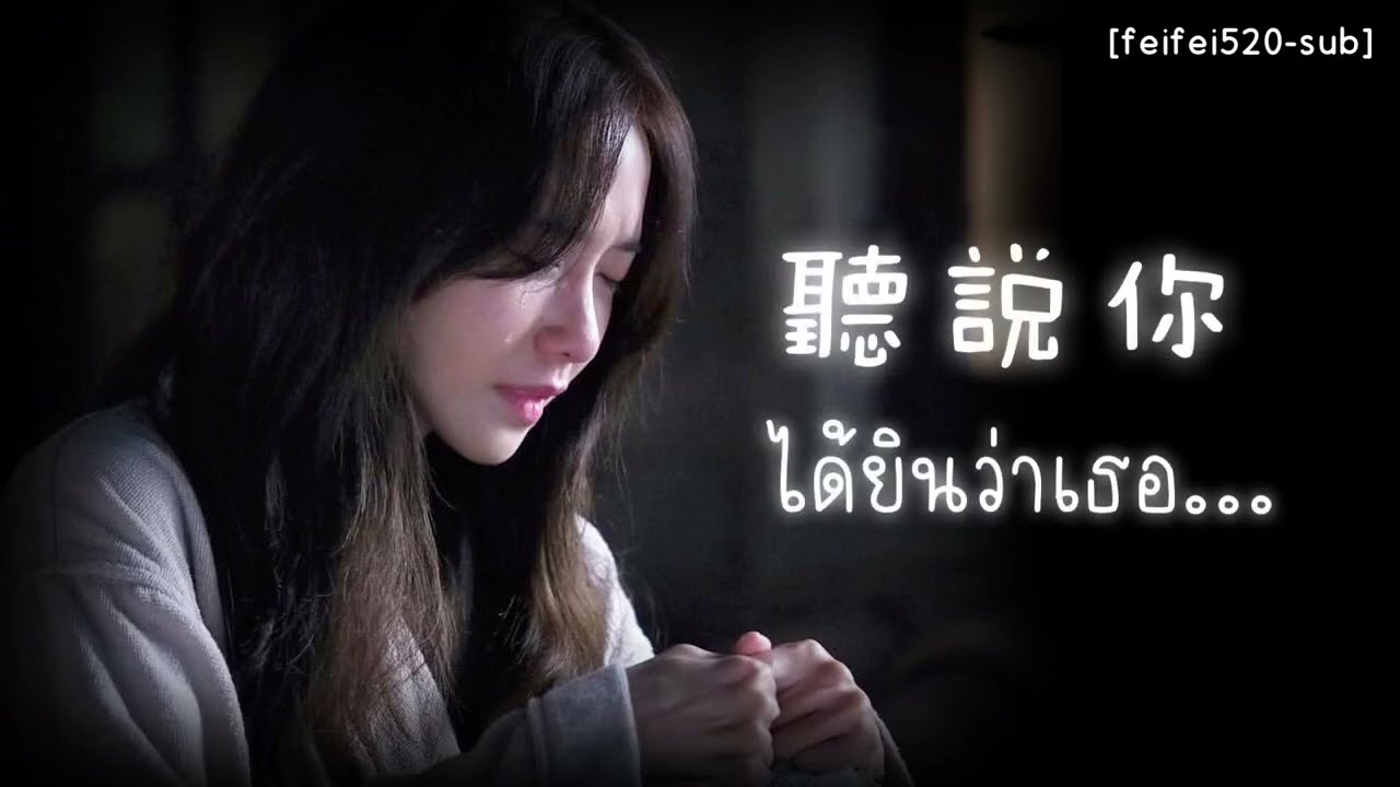 [THAISUB/คำอ่าน] ได้ยินว่าเธอ 听说你 - 藍心羽(เพลงจีนแปลไทย)