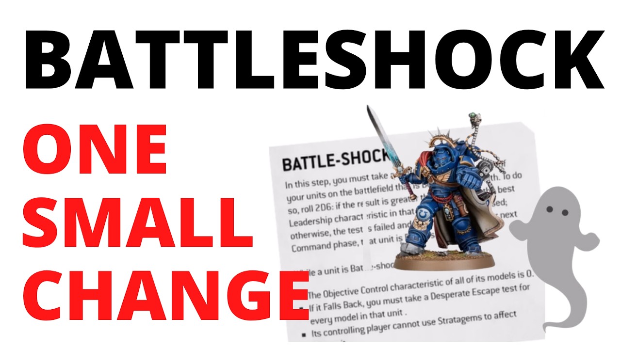 One Small Change to BATTLESHOCK - 11th Edition Warhammer 40K Update