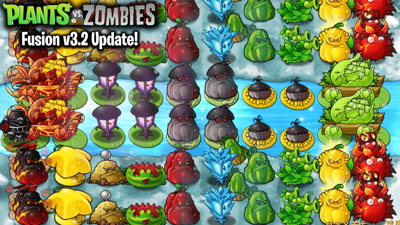 Plants vs Zombies Fusion v3.2 Update | Melon Squash, Cabbage Mortar, Garlic Doom & More | Download