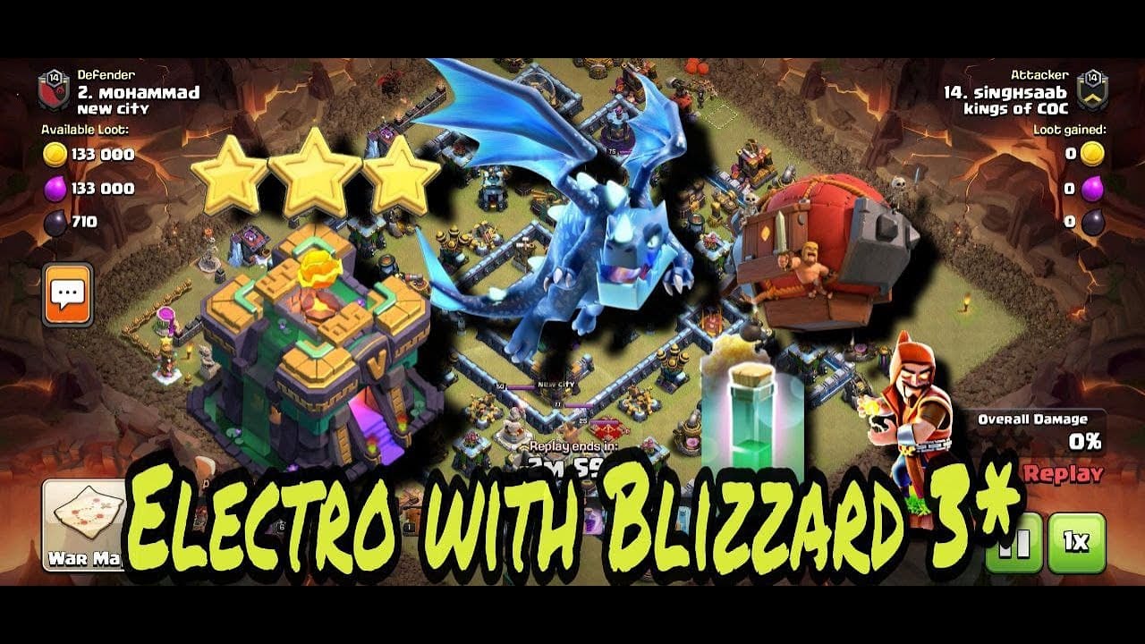 BEST TH14 3 STAR ATTACK STRATEGY WITH LOW LEVEL HEROES | COC