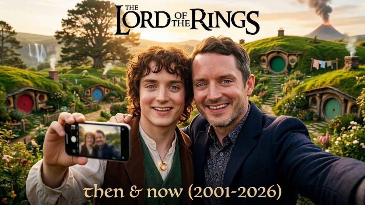 LOTR: Fellowship of the Ring Cast Then vs Now (2001 vs 2026)