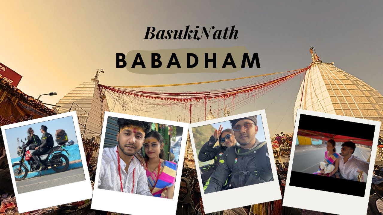 Baidyanath Dham on Maha shibratri || 1st jyotirlinga || Jharkhand to Kolkata ride || Day 2 