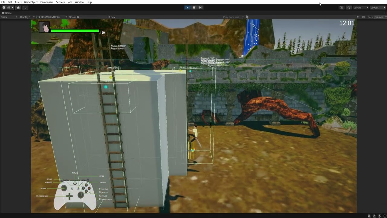 Subir Escadas Unity #77