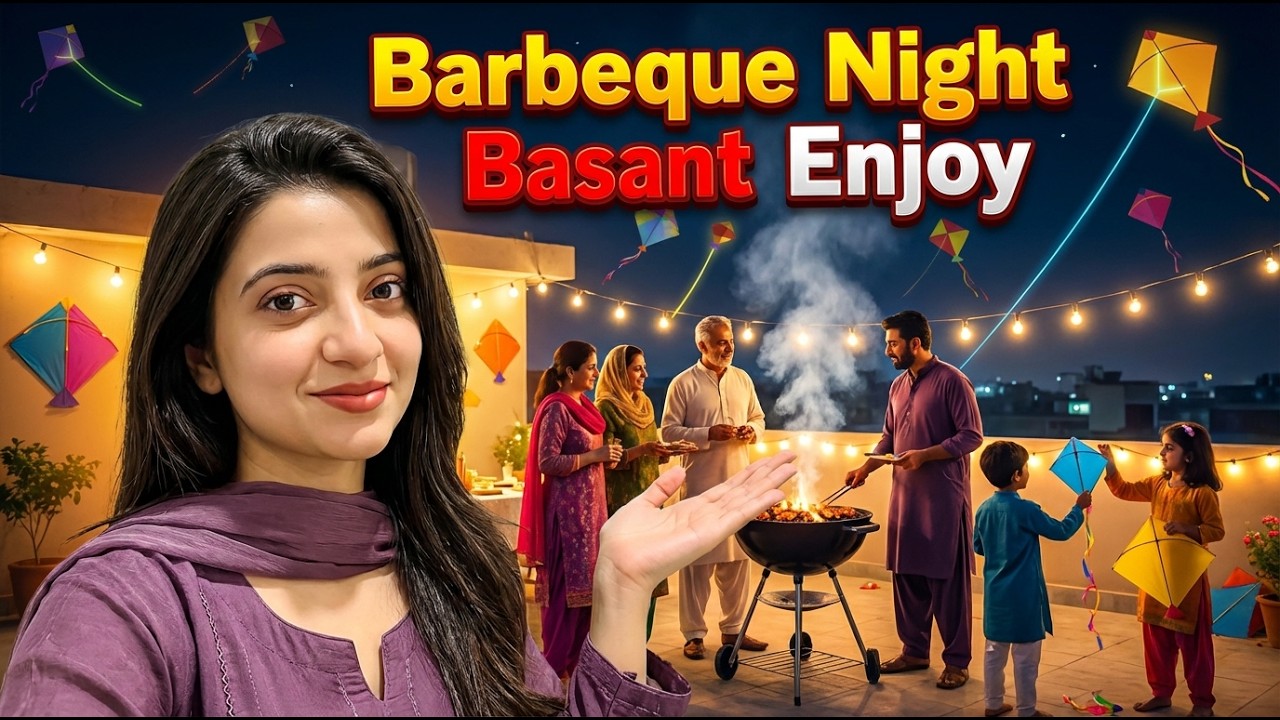 Barbeque Night | Second Day of Basant |Enjoy Gathering