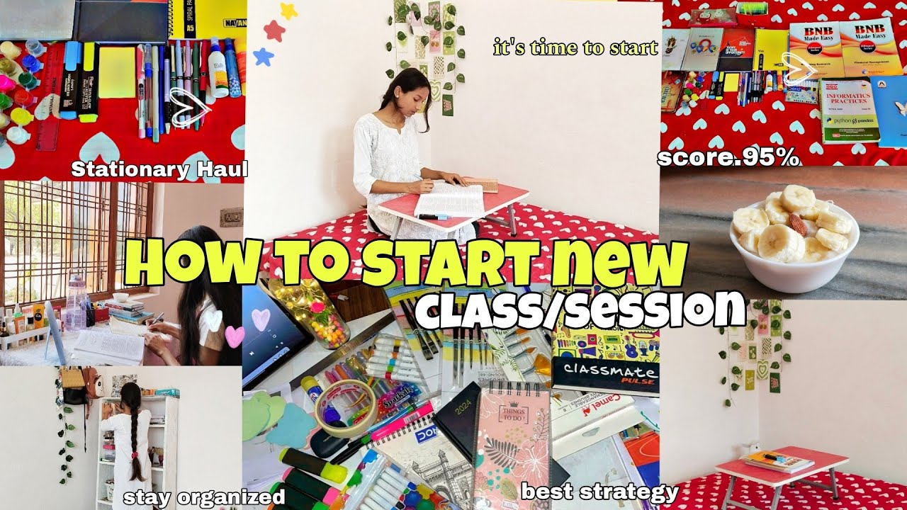 BEST WAY TO START NEW *CLASS/SESSION* ( Part -2) 🎯✅⏰