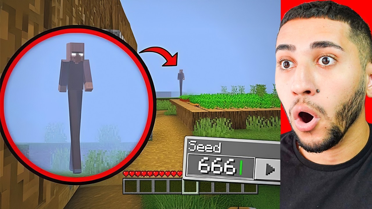 GECE 3'te SAKIN MİNECRAFT 666 SEED GİRMEYİN !! - Minecraft