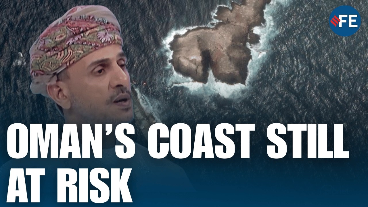Oman Oil Spill Explodes Offshore: 390-Sq-Km Slick Spreads, Beaches Still Safe for Now