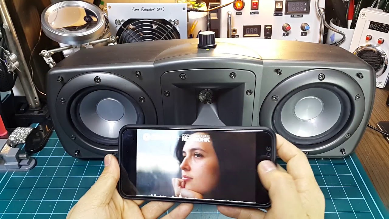 [DIY] AV 스피커, 클립쉬 센터 스피커 시너지 C1(Klipsch Synergy C1) 블루투스 스피커로 개조