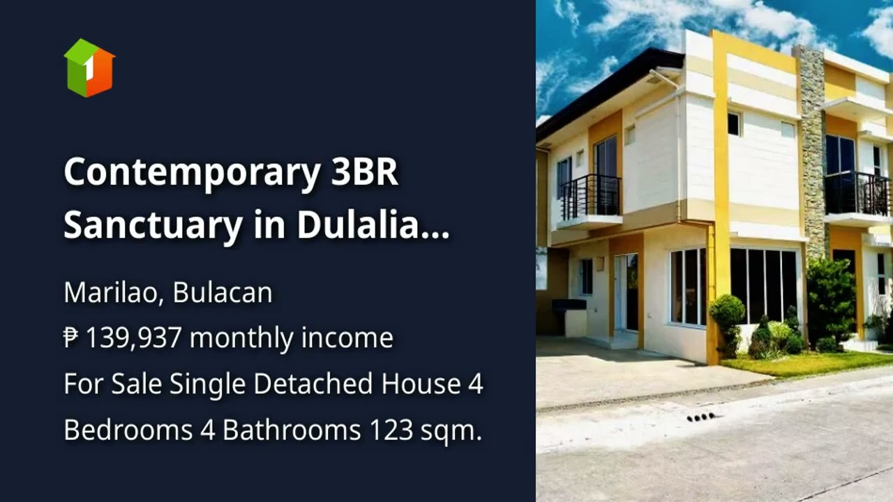 Contemporary 3BR Sanctuary in Dulalia Executive Village, Marilao