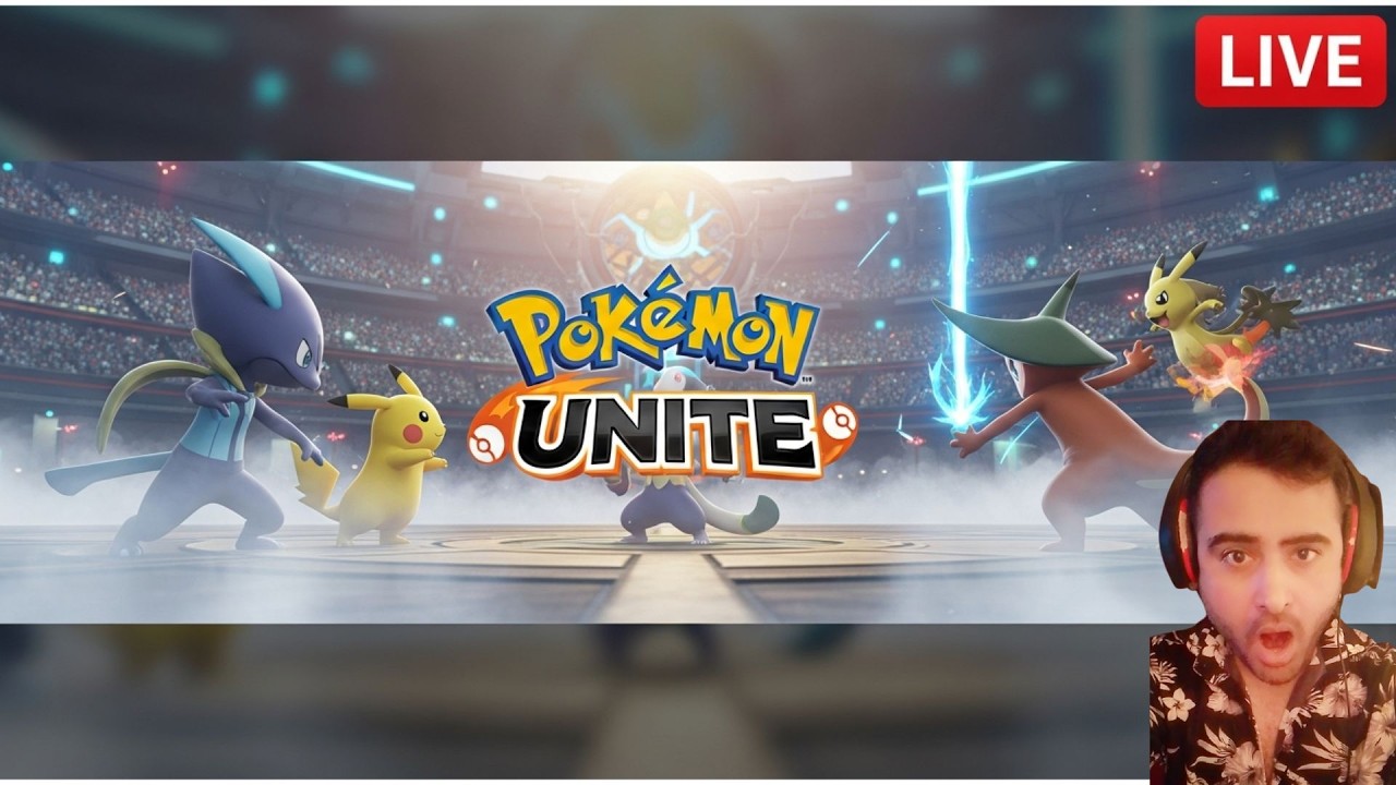 🔴 LIVE -POKEMON  UNITE  Gameplay  #livestreaming  ⁨@pokemonunite⁩