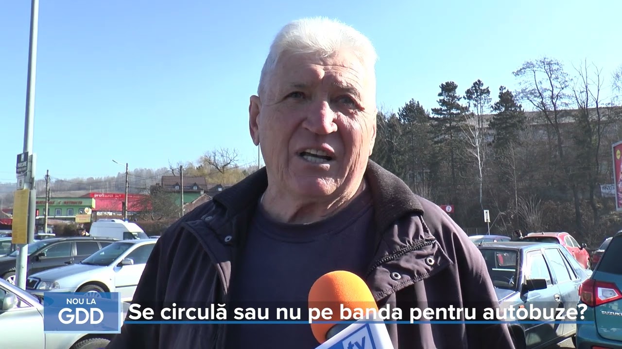 Se circulă sau nu, pe banda pentru autobuze?