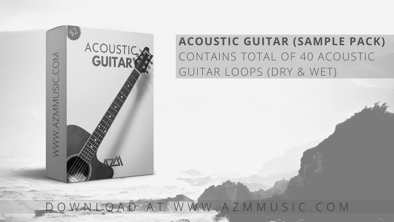 Acoustic Guitar Sample Pack | Royalty Free | 40 Acoustic Guitar Loops