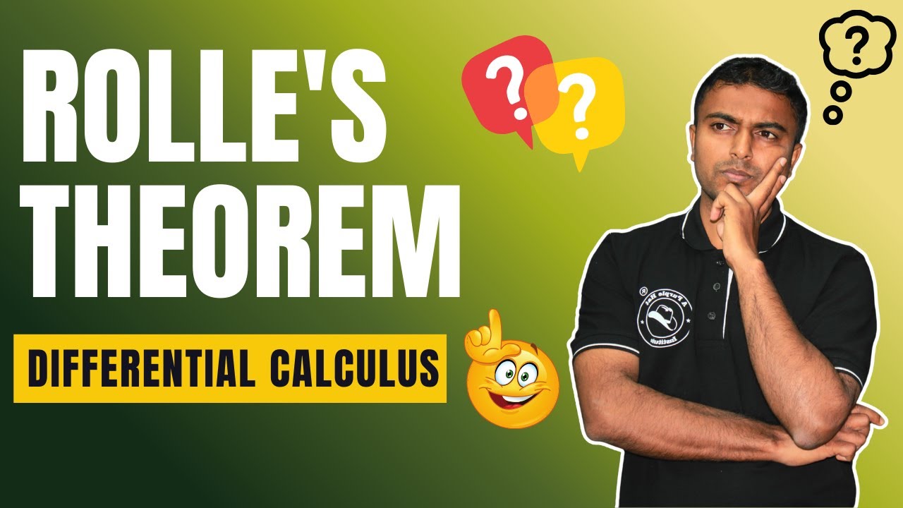 Rolle's Theorem | Differential Calculus | M1 | #engineeringmaths1  #sppuexam #sppu