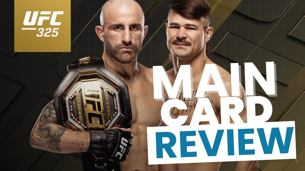 UFC 325 - Complete Main Card Review | Ep.28
