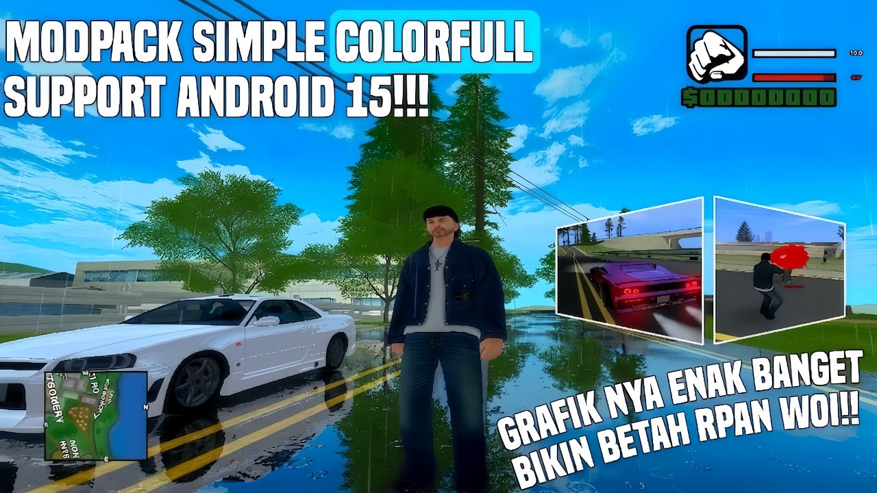 [SHARE] MODPACK SIMPLE COLORFULL || ENAK BET GRAFIK NYA ANCRITT!! || GTA SA-MP ANDROID
