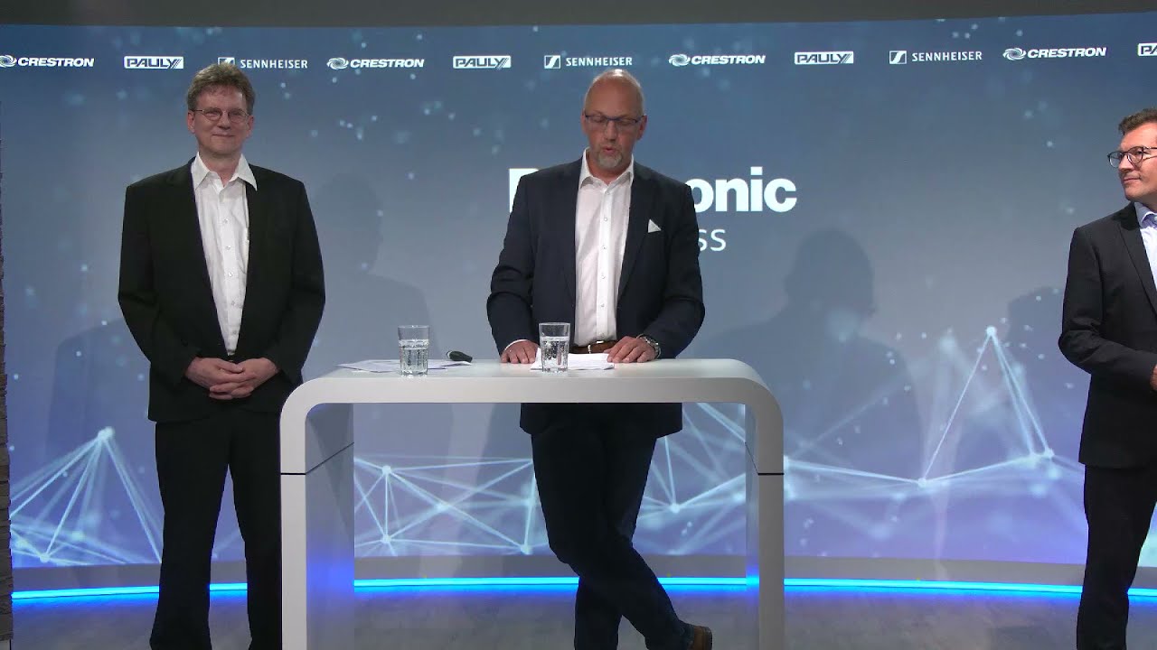 VOICE-BASED PTZ CAMERA CONTROL | WEBINAR WITH PANASONIC, SENNHEISER, CRESTRON & SYSTEMHAUS PAULY
